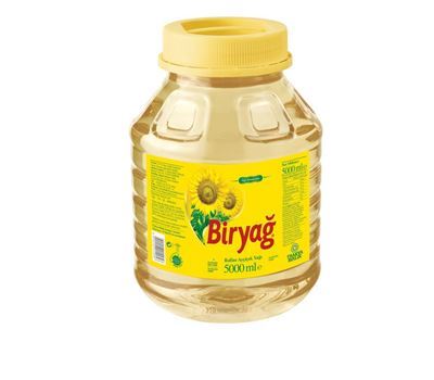 Biryağ Ayçiçek Yağı 5 L. Pet Kavanoz